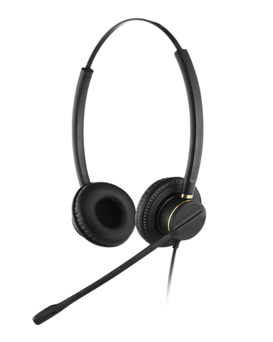 ADDASOUND CRYSTAL 2872 Premium Binaural Headset - Wired PLT QD
