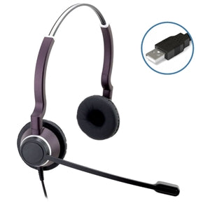 CH 5042 Ultra Dual Ear Headset USB-A Headset