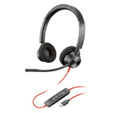 AHC HEADSET COMBO- HP/Poly Blackwire 3320 Duo USB-C/A Headset - QTY OF 2 Headsets