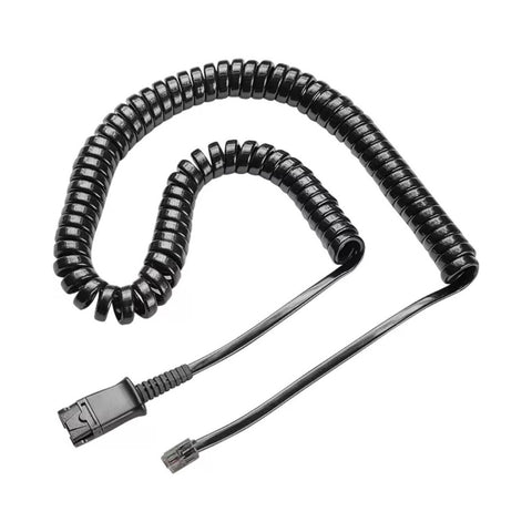 U10P Cable for Mitel/ShoreTel, Polycom SoundPoint, Polycom VVX, and Digium - Plantronics QD Compatible