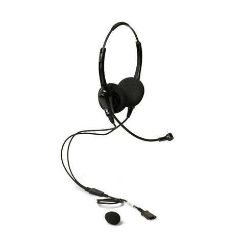 SHG Starkey S400-PL Call Center Headset with Passive Noise Canceling Mic