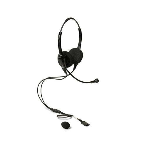 Starkey S400-PL Call Center Headset with Passive Noise Canceling Mic