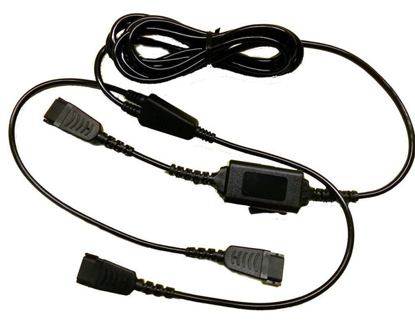 GN QD Y-Cord Training Adapter w/mute
