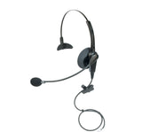 Classic 2001 Monaural Headset w/USB Bottom Cord