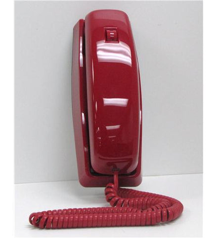 Cortelco Trendline Red Corded Telephone ITT-8150 - Headset World USA - Your Headset Solutions
