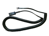 U10 Amplifier replacement cord for Plantronics QD headsets