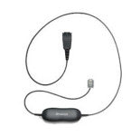 GN Netcom/Jabra 1210 Smart Headset Cord - Carbon Phones 88001-96 - Headset World USA - Your Headset Solutions