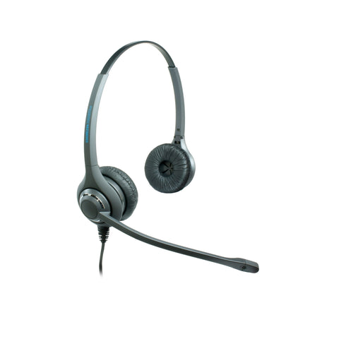 Ultra Binaural Headset 5022 with PLT QD and USB Cord included