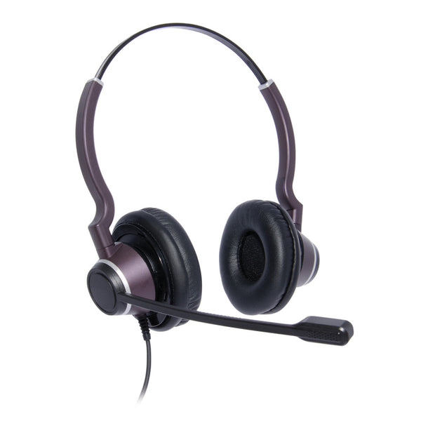 JPL Connect 2 Headset QD Binaural Headset with Noise Cancelling Mic