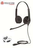 Polycom Compatible Jabra Biz 1500 DUO Headset