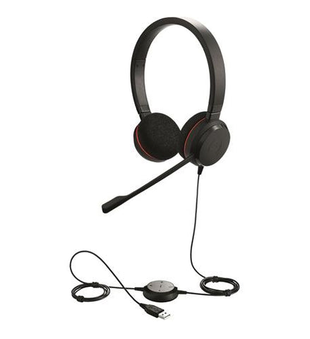 Jabra Evolve 20 MS Stereo USB-A Headset 4999-823-109