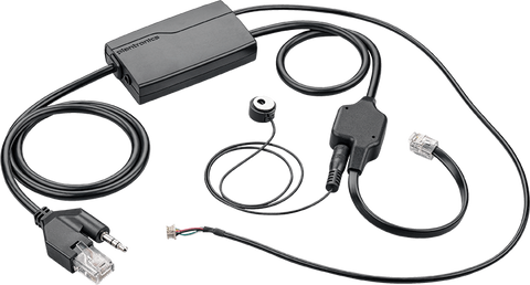 Plantronics APN-91 EHS Cable for Wireless on SOME NEC Phones 89280-11 - Headset World USA - Your Headset Solutions