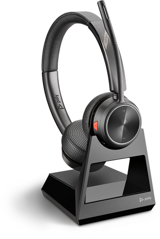 HP Poly Plantronics Savi 7220 Office Duo Wireless Headset - FREE SHIPPING