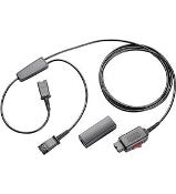 Plantronics Y Training Cord with mute 27019-03 - Headset World USA - Your Headset Solutions