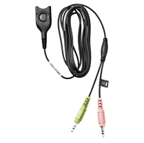 Sennheiser CEDPC 1 Headset 3.5MM Bottom Soundcard Cord
