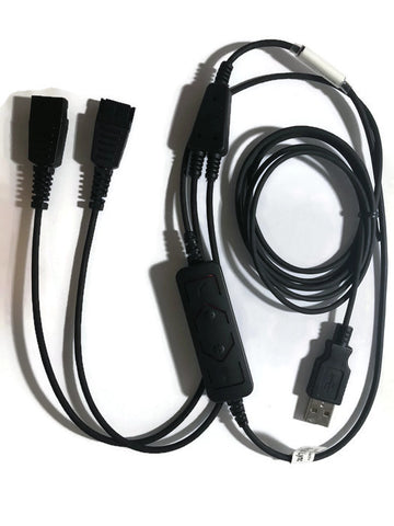 Starkey S140 Flat QD USB Y-Cord