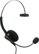 Starkey S300-PL Monaural Headset w/Plantronics QD
