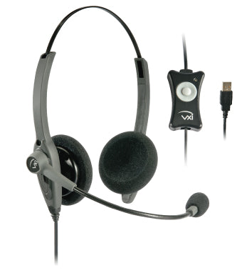 VXI TalkPro Binaural USB Headset 203009