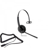 Yealink 1308022 YHS34 Mono Wideband Headset QD to RJ9
