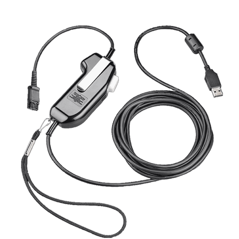 HP Poly SHS 2355-11 PTT USB Adapter - TAA COMPLIANT - FREE SHIPPING