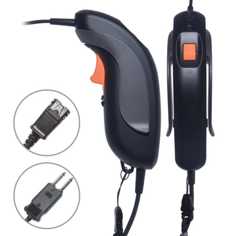 JPL Scout 300A Push-To-Talk (PTT) With Additional Amplification, Lockable Trigger Switch, 6-Wire PJ - TAA