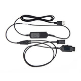 USB Training Bundle - 2 Plantronics HW510 with USB Y-cord for Training