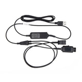 USB Training Bundle - 2 JPL 400-PM Monoaural Headsets, 1 USB Y-cord
