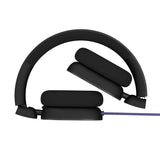 JPL Icon 110 PB Foldable Binaural, PLX Compatible QD Headset W/ Over-The-Ear Soft Fabric Ear Cushion