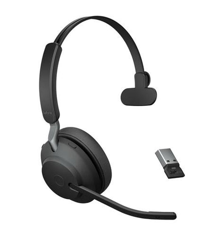 Jabra Evolve2 65- Link 380a UC Mono Bluetooth Headset