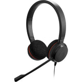 Jabra Evolve 20 UC stereo - headset - USB-C, USB-A