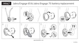 Jabra Engage 65 & 75 Battery Pack 14151-09