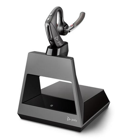 HP Poly Voyager 5200 Office, 2-Way Base, MS Teams, USB-A Cable, Desk Phone, Softphone And Mobile