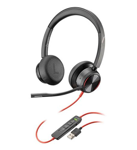 HP Poly Blackwire 8225 Stereo USB-A Headset (Microsoft Teams Certified)