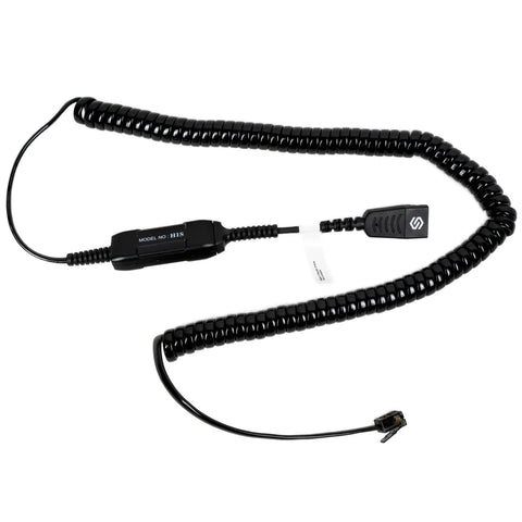 SHG Starkey HIS Cord for Avaya 9600/1600 Phones  - Flat QD to RJ9 for SHG Headsets