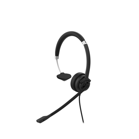 V7 HA401 Deluxe Mono Headset with Boom Mic