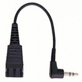Jabra QD to 2.5mm Short 1005143 - Headset World USA - Your Headset Solutions
