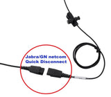 GN QD Compatible bottom cord for direct connection to some phones - U10P