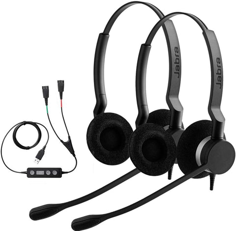 Jabra Biz 2300 Duo USB Headset Training Bundle