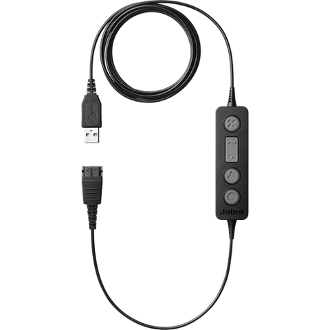 Jabra Link 260 USB Headset Cord with Controls 260-09 - Headset World USA - Your Headset Solutions