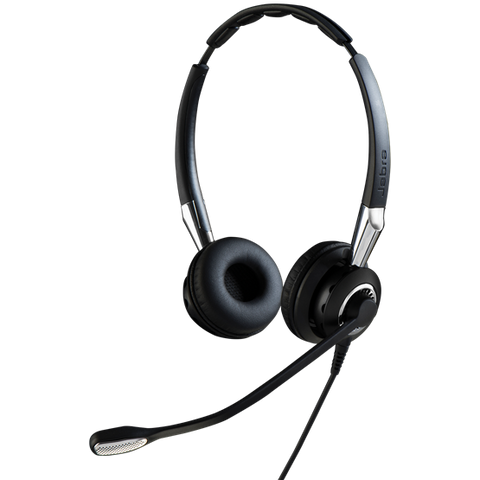 Jabra BIZ 2400 II Duo USB Headset - Noise Cancelling, Lightweight, Plug & Play For Softphones