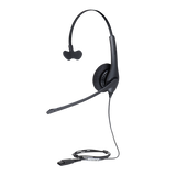 Cisco Compatible Jabra Biz 1500 Monaural Headset with Cisco compatible bottom cord - Headset World USA - Your Headset Solutions