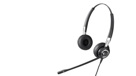 Jabra Biz 2400 Duo Ultra Noise Canceling Headset 2409-700-105 - DISCONTINUED - Headset World USA - Your Headset Solutions