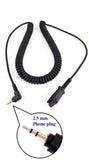 2.5 MM Headset cord for Plantronics Headsets