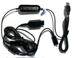 USB Training Y-Cord Adapter for Plantronics QD Headsets - 21M USB-A