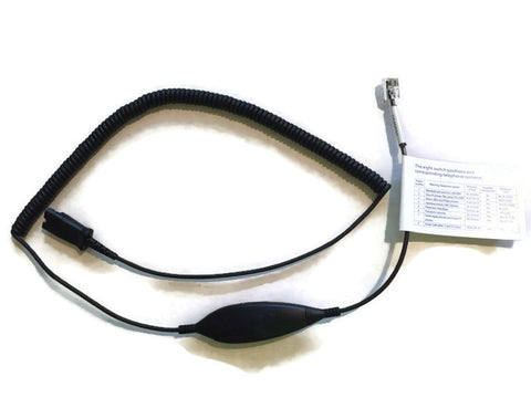 Plantronics QD Smart Cord for use with different telephones