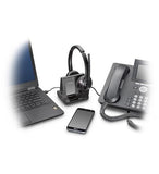 Plantronics Savi W8220-M DUO Wireless DECT Headset System 207326-01