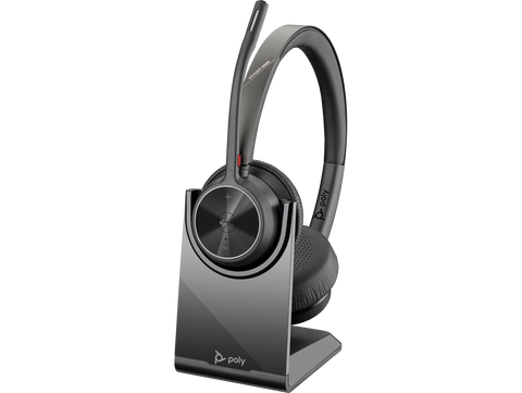 VOYAGER 4320 UC BLUETOOTH OFFICE HEADSET, CHARGE STAND, USB-A