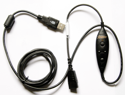 Starkey S135 USB=2 Cable Cord to Flat QD - Starkey QD