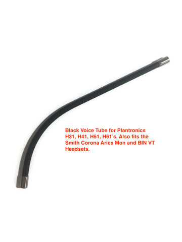 Voice Tube for Plantronics Headsets, Smith Corona Aries Mon VT