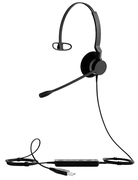 Jabra Biz 2300 USB MS Monaural Headset 2393-823-109 - Headset World USA - Your Headset Solutions